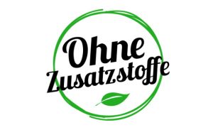 Keine überflüssigen Zusatzstoffe